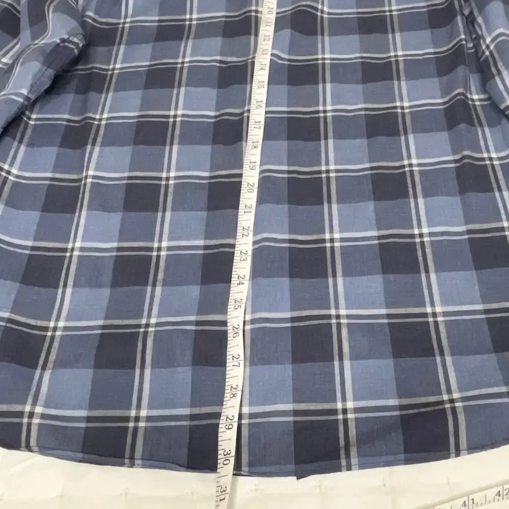 J.Crew Heathered Cotton Plaid Button-Down Shirt